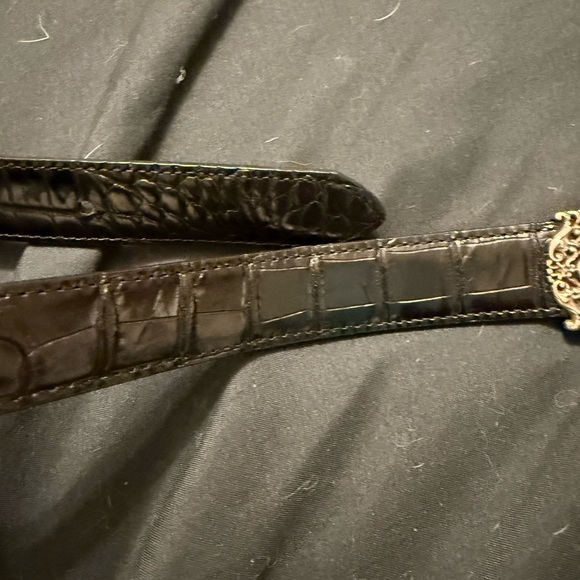 Brighton size large “34” turn/twist black leather belt - Picture 4 of 8